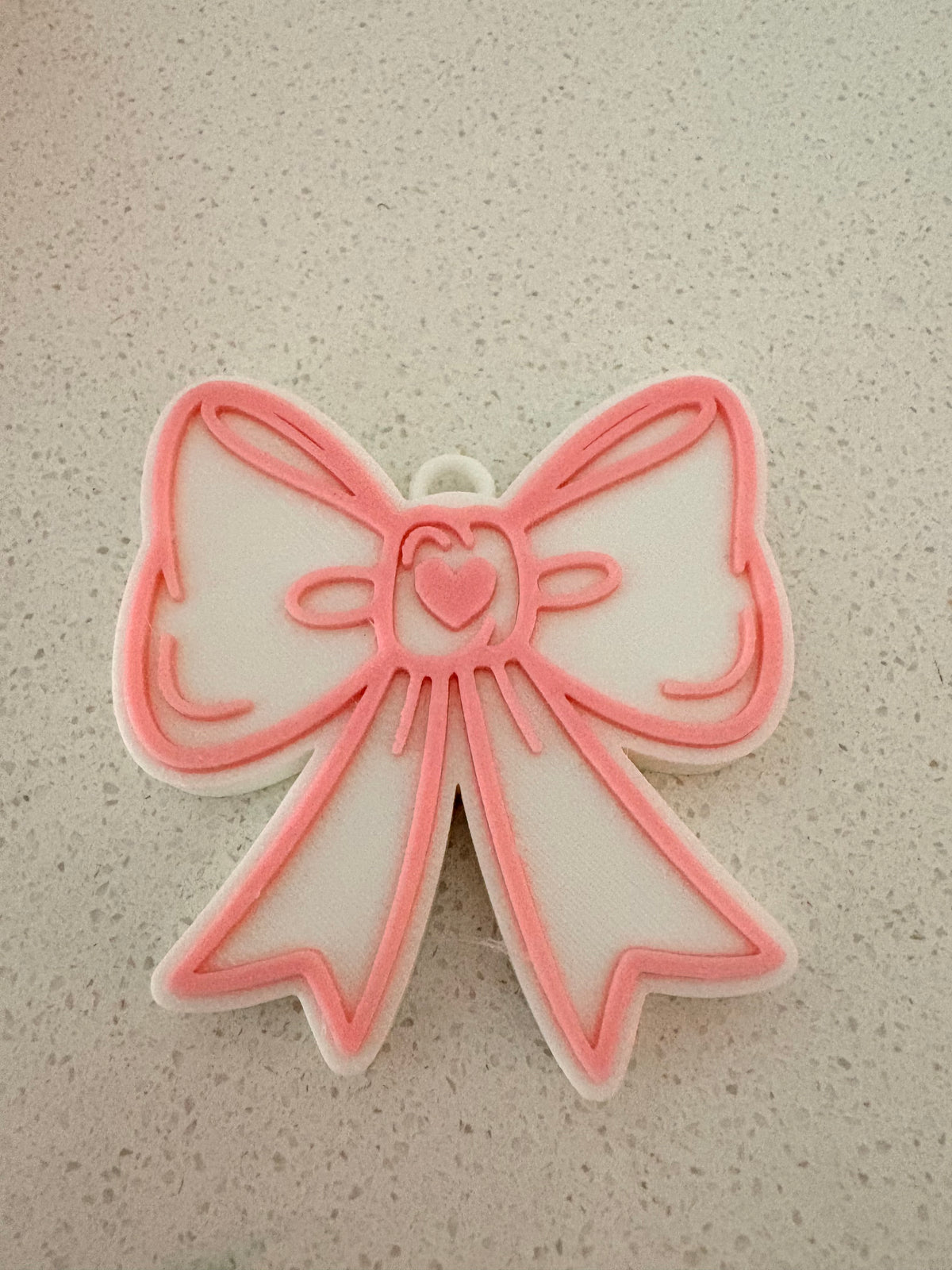 Pink & White Bows